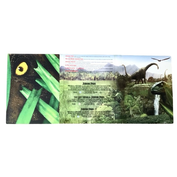 Jurassic Park Adventure Pack The Franchise Collection 3 Disc Set DVD - Picture 4 of 10